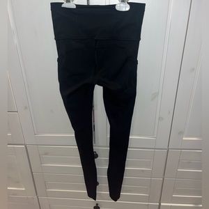 Lululemon fast and free leggings with pockets
